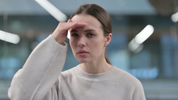 Woman Searching New Opportunity alt