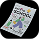 Flat Vector Back to School Flyer 