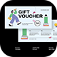 Flat Vector Back to School Voucher 