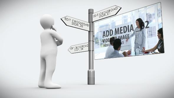 3D Man With - VideoHive 5382057