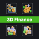 Finance 3D Icon Pack 
