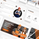 Construction Theme Presentation Template 