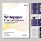 White Paper Brochure Template 