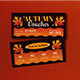 Yellow Quirky Autumn Sale Voucher 