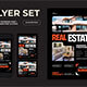 Black Utilitarian Real Estate Flyer Set 