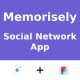 Social Network App ANDROID + IOS + FIGMA | UI Kit | Ionic | Life Time Update | Memorisely 