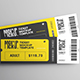 Event Ticket Mockup Sets 