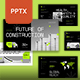 Black Green Maximalist Construction Company Profile Presentation 