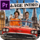 Retro Paper Collage Style Intro MOGRT 