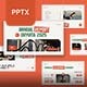 White Green Orange Maximalist Fitness Annual Report Presentation 