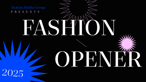 Typography Fashion Opener Openers template preview