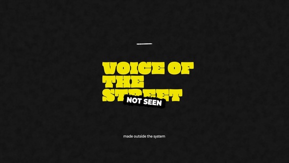 Street Type Titles template preview