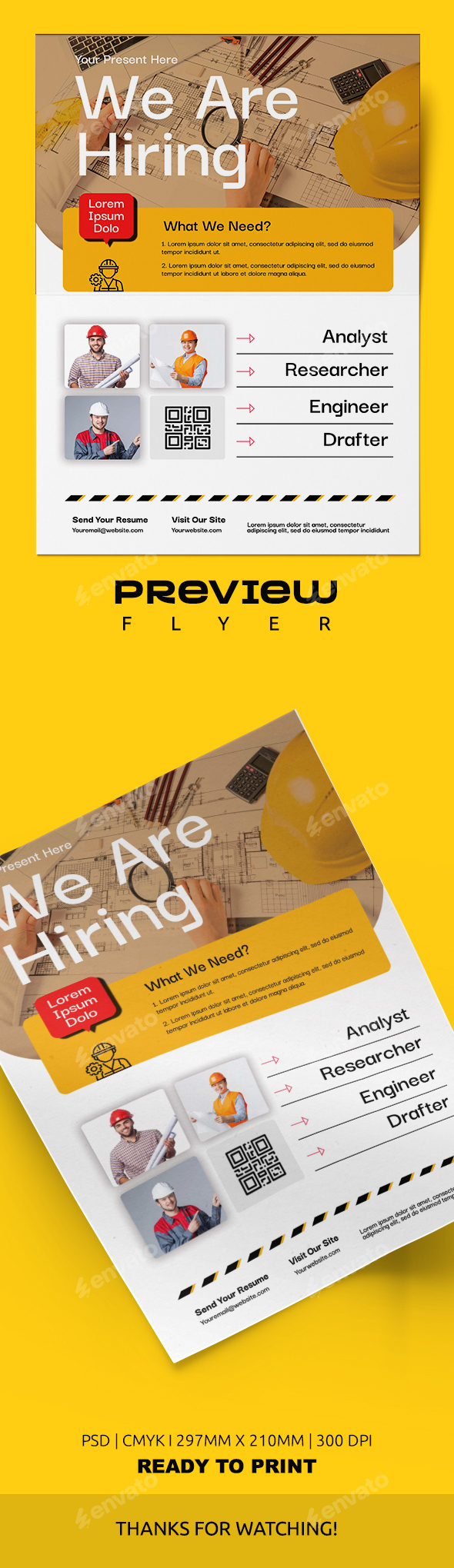 We Are Hiring Flyer