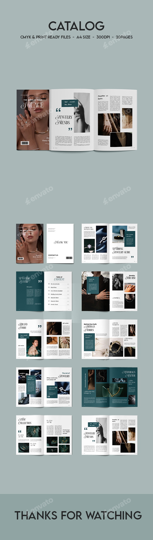 Jewelry Brand Catalogue Brochure
