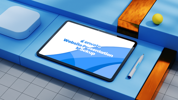 Website Presentation Mockup Product Promo template preview