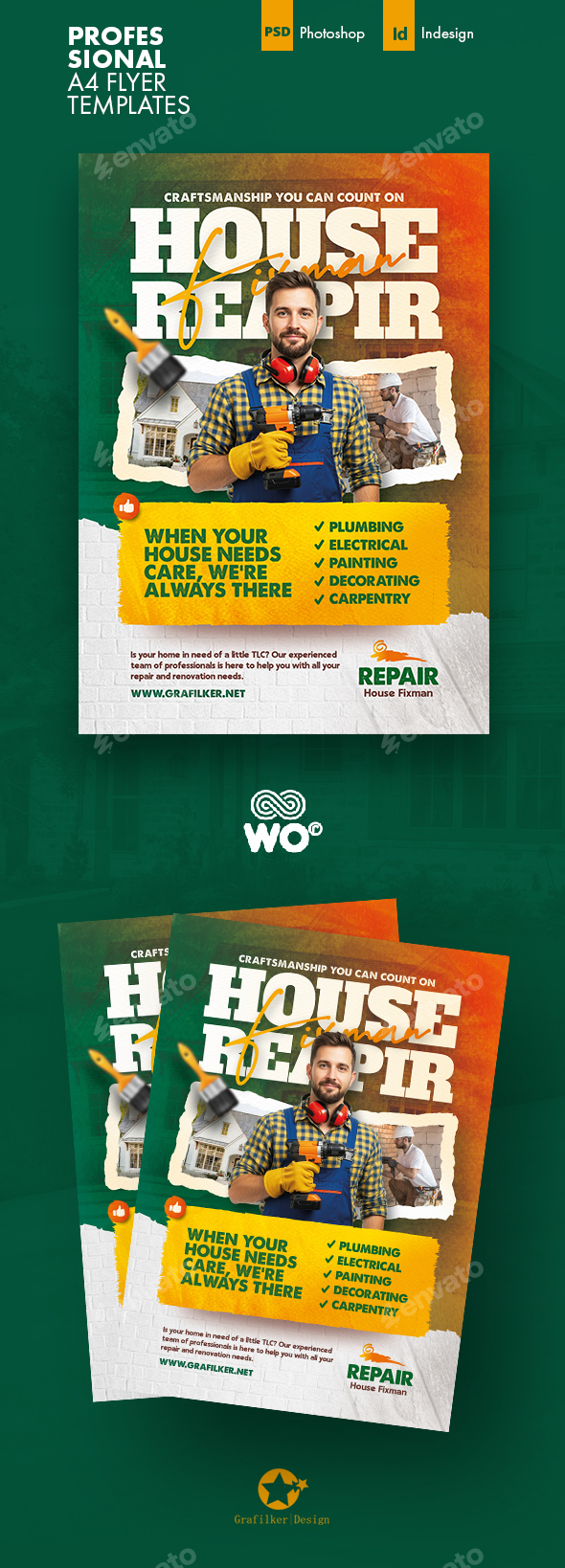 House Repair Flyer Templates