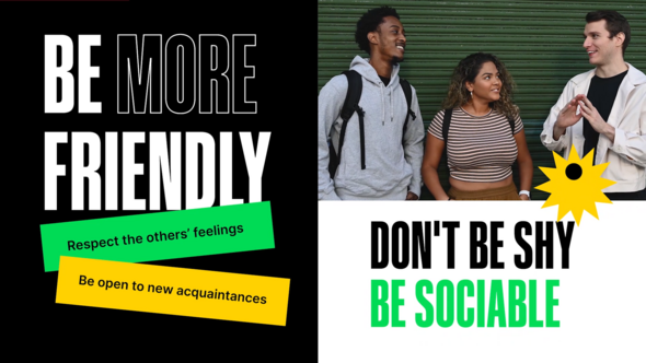 Colorful Typography Intro Openers template preview