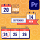 Calendar Date Time Reminder Lower Thirds 