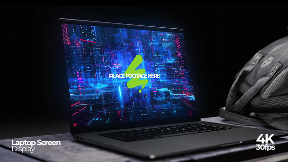 Laptop Screen Mockup Product Promo template preview