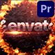 Short Fiery Logo for Premiere Pro 