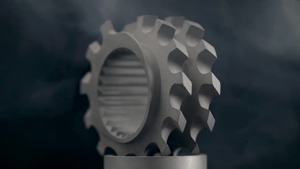 Closeup Footage of Metal Parts alt