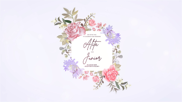 Wedding Titles Openers template preview