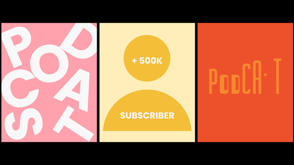 Podcast Reel Openers template preview