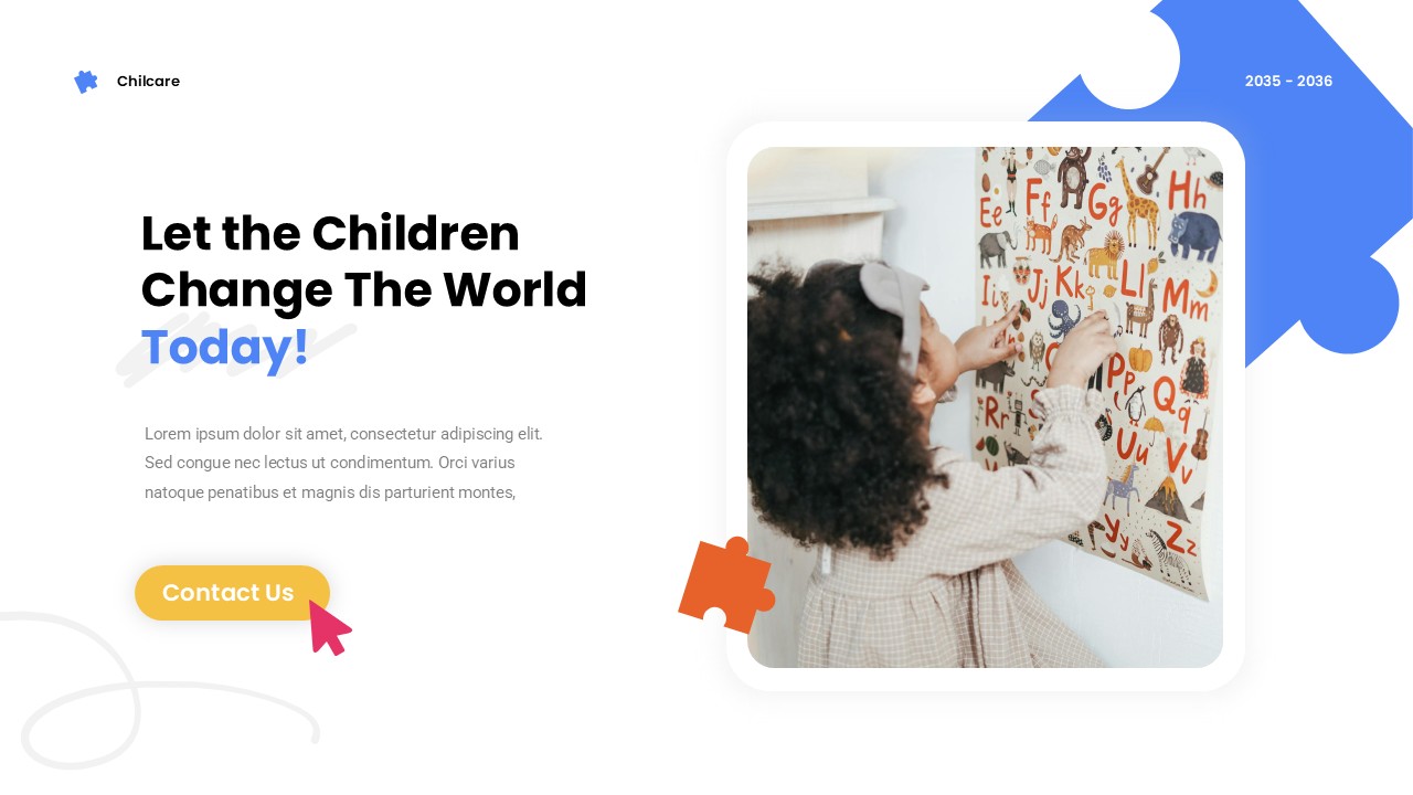 Child Care PowerPoint Template, Presentation Templates | GraphicRiver