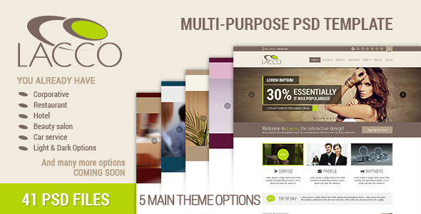 Lacco - Multi-purpose - ThemeForest 5386543