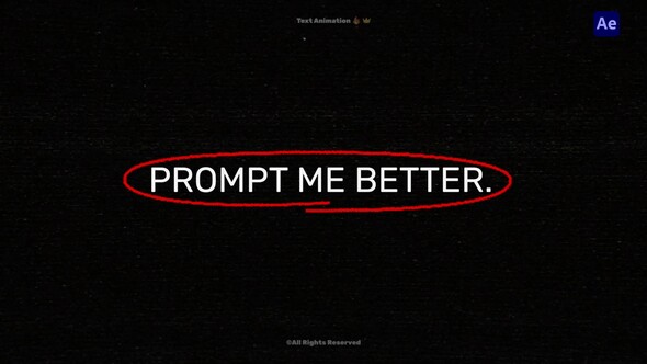 Text Animation | AE Titles template preview