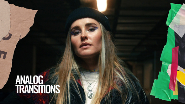 Analog Transitions for Premiere Pro Premiere Pro template preview