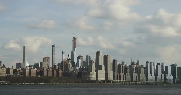 Uptown New York City Skyline