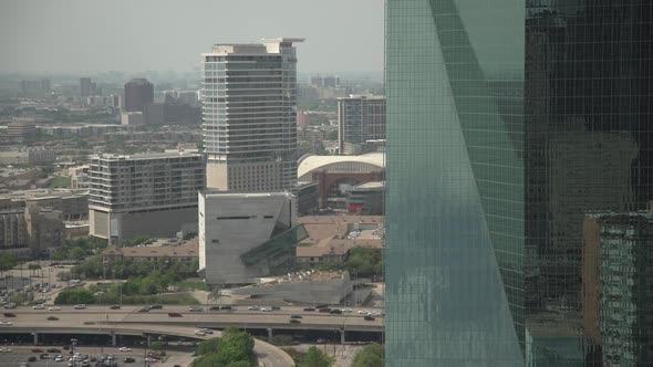 Towers and roads in Dallas alt