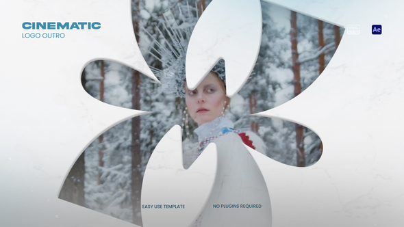 Cinematic Logo Outro Logo Stings template preview