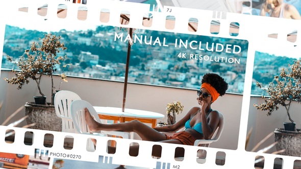 FilmReel Photo Slideshow Video Displays template preview