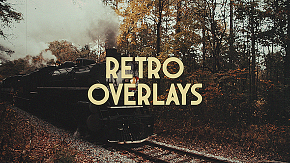 Old Film Effects Overlays Elements template preview