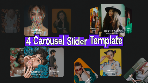 Carousel Slide Template Elements template preview