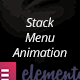 Stack Menu Animation For Elementor 
