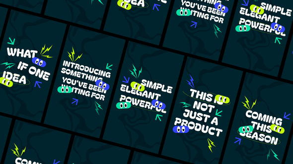 Typewriter Titles Promotion Titles template preview