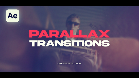 Parallax Transitions Elements template preview