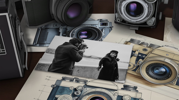 Photographer Slideshow Video Displays template preview