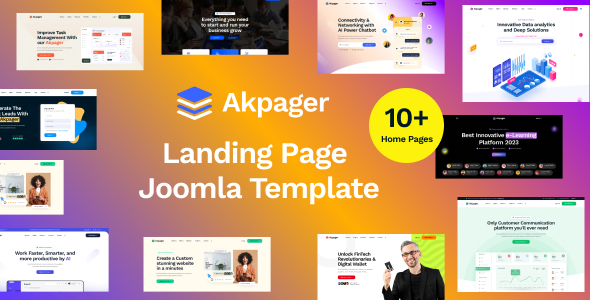 Akpager – Joomla 5 Multipurpose Landing Page Template