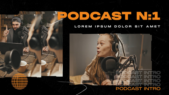 Podcast Intro | AE Openers template preview
