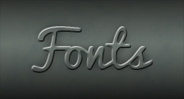 Fonts