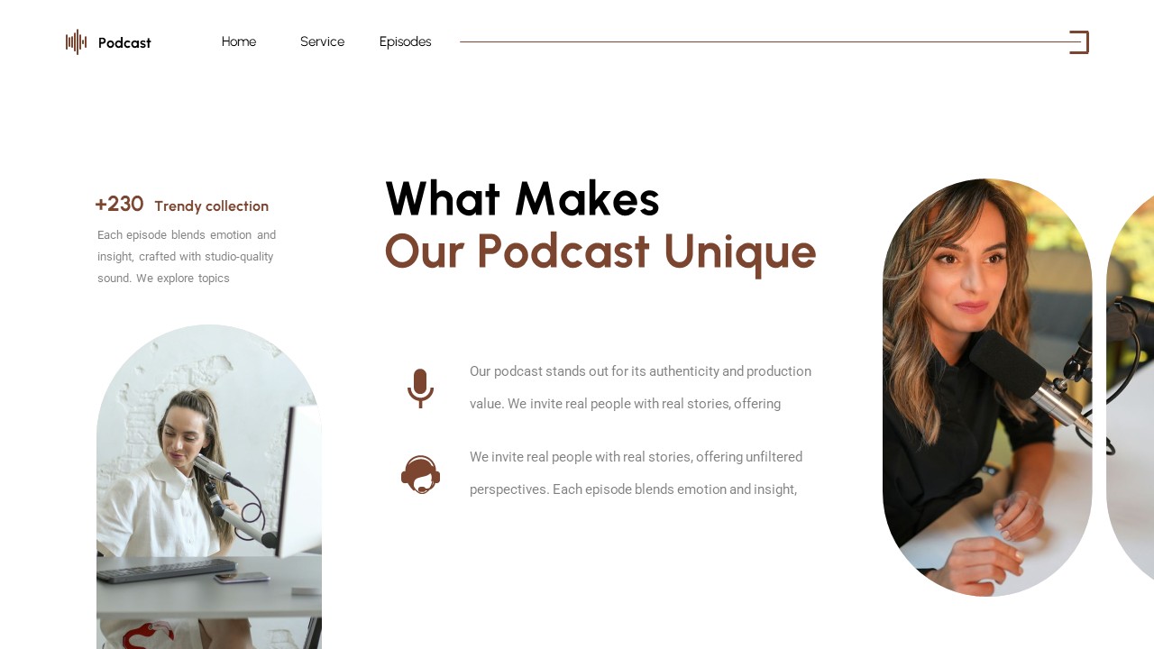 Podcast Google Slide Template, Presentation Templates | GraphicRiver