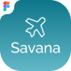 Savana - Travel & Tour Agency Figma Landing Page Template