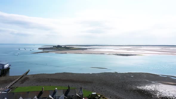 Roa Island Barrow In Furness Aerial Drone Sc06 alt