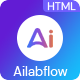 Ailabflow - Tailwind CSS AI Startup & Technology Template
