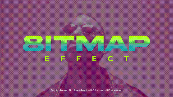 Bitmap Overlay Effect Elements template preview