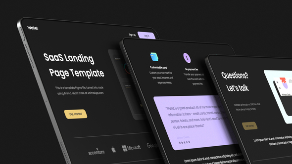 Website Promo Product Promo template preview